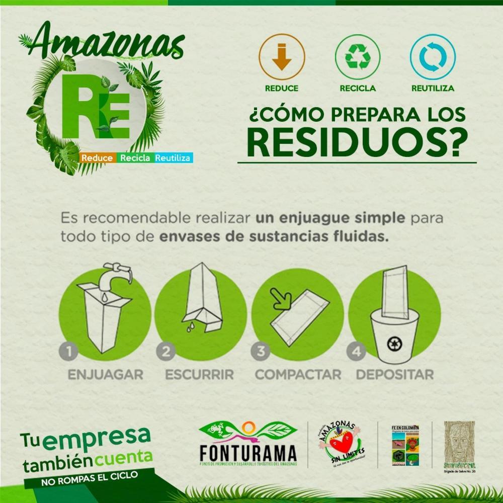 Eco Hotel El Refugio Boutique Leticia Buitenkant foto